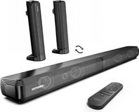 ULTIMEA Soundbar, 2.2-Kanal, 2-in-1-Design mit abnehmbaren Komponenten, integrierte 2 Hochtöner und 2 Tieftöner, Bluetooth 5.3, ARC, optischer Eingang, AUX-Eingang und USB-Anschluss