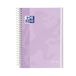 Oxford Touch Kalender 2025/2026, Weekoverzicht, Extra Stevige Omslag, A5 (15 x 21 cm), Spaans, Mauve