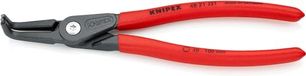 KNIPEX Precisie-borgveertang voor binnenringen in boringen, 48 21 J31 | met antslip kunststof bekleed 210 mm