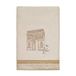 Avanti Linens Paris Botanique Collection, geborduurde handdoek, ivoor