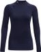 Under Armour T-shirt pour femme Ua Cg Authentics Mockneck Midnight Navy 410-XL