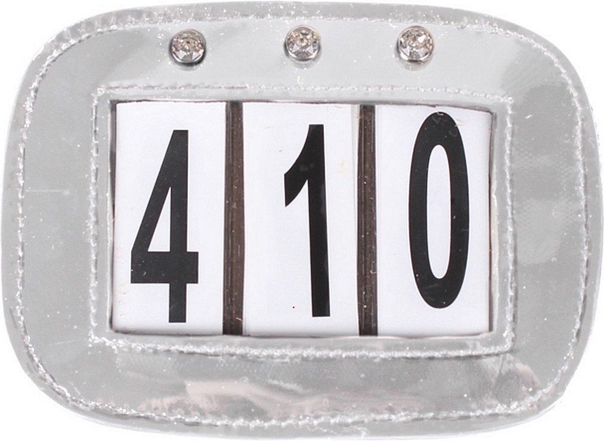 QHP Nummerhouder - One size - white