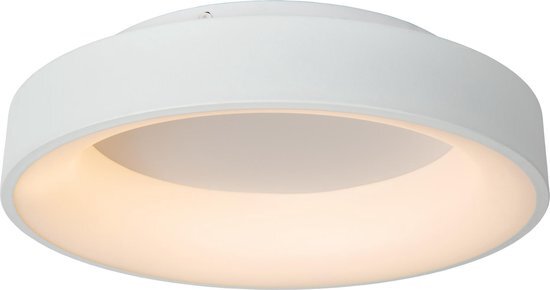 Lucide MIRAGE - Plafonnière - Ø 45 cm - LED Dimb. - 1x33W 2700K - Wit