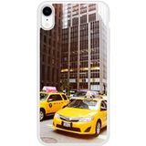 iPhone XR NY Taxi Bedrukt siliconen hoesje
