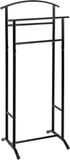 HAKU Metalen dressboy zwart stalen buis dressboy zwart - Afmetingen: B 48 x H 107 x D 36 cm, Stijl: Modern