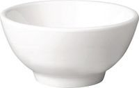 APS Melamine schaal pure - ø13 x h6.5 cm - Wit