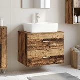 Maison Exclusive Armoire murale de salle de bain en bois de récupération, modèle exclusif, dimensions : 62,5 x 44,5 x 50 cm