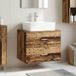 Maison Exclusive Armoire murale de salle de bain en bois de récupération, modèle exclusif, dimensions : 62,5 x 44,5 x 50 cm