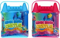 Ottosimon Kinetisch zand speelset met emmer en vormpjes - magisch speelzand