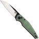 Bestech Snakebird BG58D Satin Black PVD 14C28N, Transparent G10, zakmes