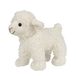 Uni-Toys - Lamm wit - 19 cm