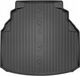 FROGUM DRY ZONE Tapis de coffre - Convient pour MERCEDES-BENZ C-KLASSE W204 Sedan (2007-2014) - Caoutchouc TPE - Noir
