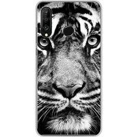 1001 coques Huawei P30 Lite Bedrukt siliconen hoesje Tigre blanc et noir