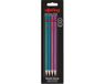 rOtring Metallic Potloden | HB | 4 stuks