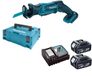 Makita DJR183RMJ 18V Set de scie sabre sans fil (2x 4.0Ah) - Métal et bois