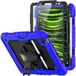 Apple iPad Mini 7 / 6 Hoes met ingebouwde Screenprotector, Handriem en Schouderriem - Bleu
