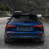 Oneway Dakspoiler compatibel met Audi A3/S3/RS3 (8Y) Sportback 2020-2024 & Facelift 2025- - Glanzend zwart