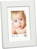 Deknudt Frames fotokader wit smal kunst stof fotomaat 15x23 cm