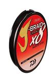 Daiwa J-BRAID, 300 meter, ronde gevlochten draad gemaakt van 8 vezels