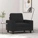 Maison Exclusive - Fauteuil, noir, 60 cm, rembourré