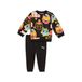 PUMA Minicats Moody Cat AOP Crew set, Zwart, Maat 2-4M