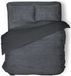 Eleganzzz Dekbedovertrek Teddy Pluche - Antraciet - 240x220cm