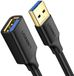Ugreen - USB verlengkabel - USB naar USB 3.0 - 1,5 Meter - Zwart