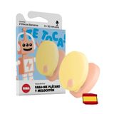 FABA Faba-klankschijven • Me Banaan en perzik - personaliseerbaar, replica met verhalen en Faba+, educatief speelgoed voor kinderen, Spaanse versie