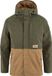 Fjallraven Vardag Lite Padded Jacket M Heren Outdoorjas - Maat XL - Laurel Green-Buckwheat Brown