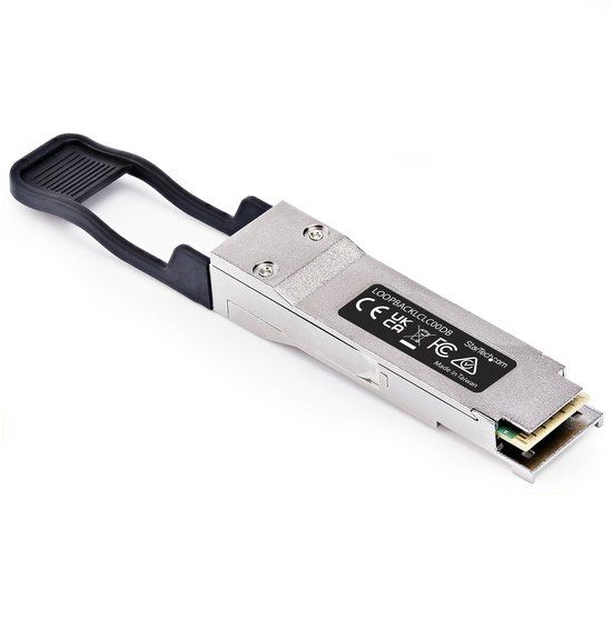 StarTech.com LOOPBACKPLUG100G QSFP28 Passieve Loopback Testmodule - 100GbE, 40GbE - Zilver
