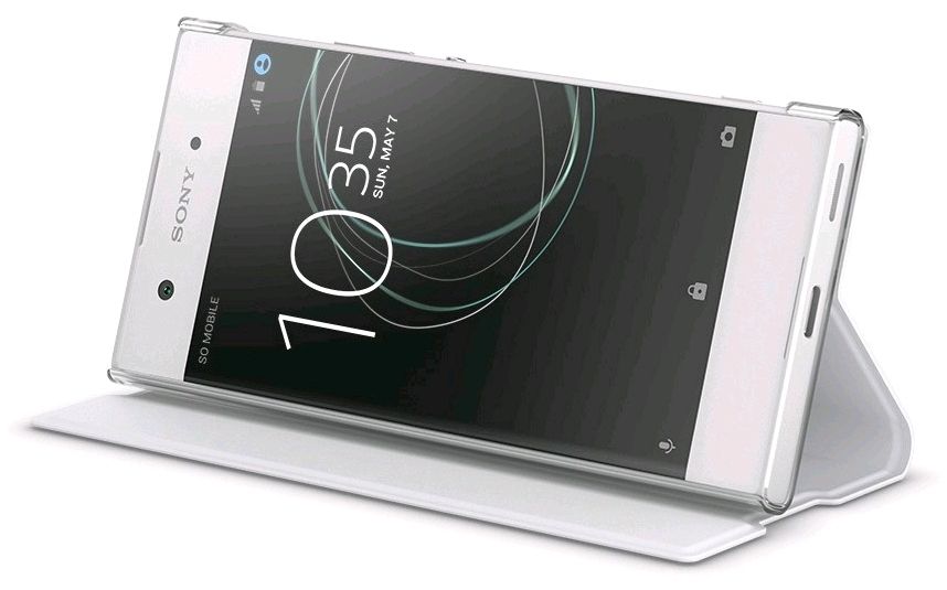 Sony Xperia XA1 Flip Cover - White