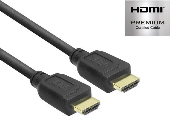 ACT HDMI Kabel - 3 meter - Zwart - AK3945