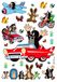 AG Design DK 1726 Vinylstickers, 42,5 x 65 cm, meerkleurig