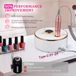 StarTech Elektrische nagelfrees voor gelnagels - 12-in-1 - 35.000 omwentelingen per minuut - Draadloos - 4.000 mAh-accu - Bitvergrendeling - LED-display