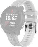 Intercella siliconen bandje - wit - geschikt voor Garmin Forerunner 55/245/645/Venu/Venu SQ/SQ 2/Venu 2 Plus/Vivomove/Vivomove 3/Vivomove Style