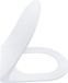 Aloni Duck Toiletzitting Softclose Quick Release Duroplast Inox Scharnieren Wit