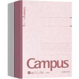 10 KOKUYO 10 boeken set Roh-3AX10 30 stuks Campus Notes No. 6 semi-B5 A gelijnde lijn (japan import)