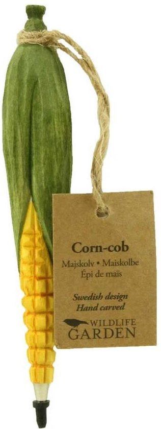 Wildlife Garden Houtsnijwerk Balpen - Groen/Geel - Zwart - M