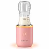 Almotivo Baby Care - Chauffe-biberon de voyage - Chauffe-biberon bébé – Sans fil, Portable, 13.200mAh, Chauffe rapide, Testé et certifié