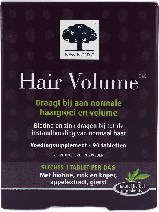 New Nordic Hair Volume - Haargroei en volume - 90 tabletten