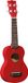 Ukulele EKO Guitars Ukulele A 4 Corde Rosso
