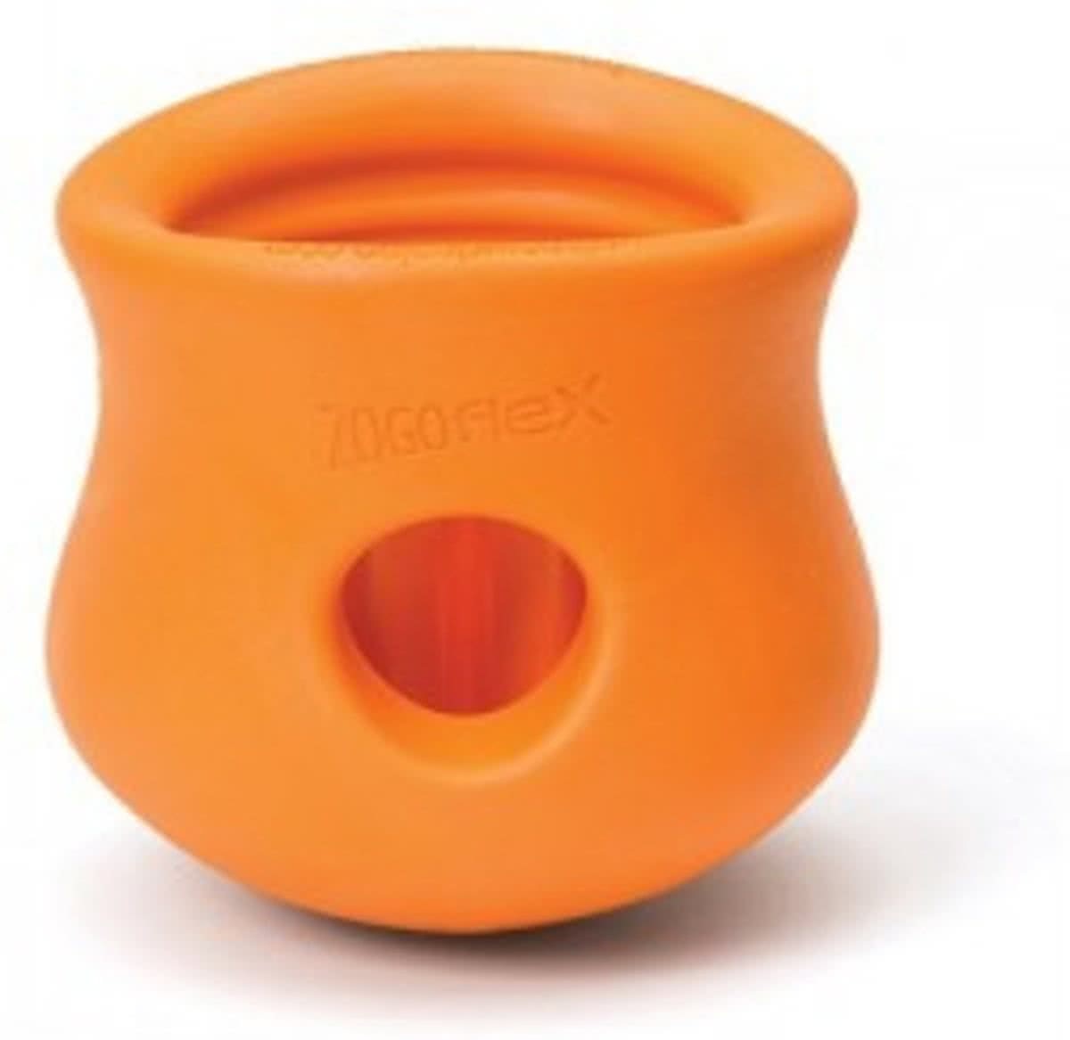 Zogoflex Toppl - Hondenspeelgoed - S - Tangerine Oranje