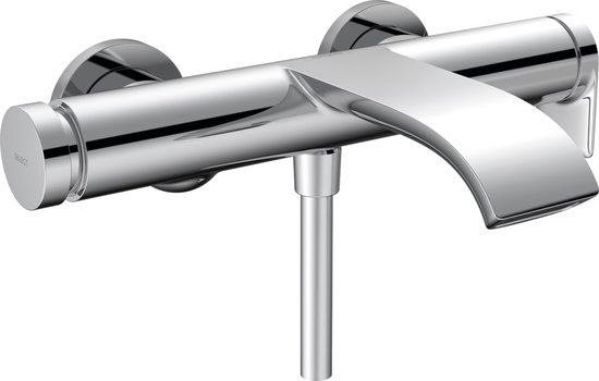 Hansgrohe Vivenis Ééngreeps Badmengkraan Opbouw Zwart Mat