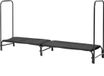 Happiq Brandhoutrek 245cm met Cover - Metaal Houtrek