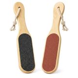 PARENCE. Set van 2 dubbelzijdige houten raspjes