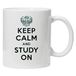 Keep Calm and Study On Fun Cup Koffie Thee Mok