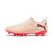 PUMA Chaussures de football sans lacets FUTURE 9 MATCH FG/AG Enfant et Adolescent, Beige, 29