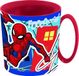 Spiderman Tataway Spiderman Cup 390 ml — Mob Rules Collection — Geschikt voor in de magnetron — Duurzame plastic ontbijtbeker — officieel Marvel-product
