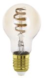 EGLO 110388 Smart Bulb Amber Glass E27 A60 7W 806lm 2200-6500K