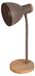 NÄVE Lampe de bureau MARIE, hauteur : 36,5 cm, couleur marron